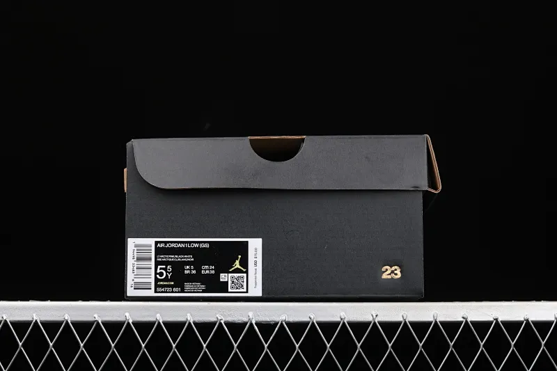 All categories Air Jordan Jordan series basketball shoes Air Jordan 1 Low G version pure original Air Jordan 1 Low AJ1 Joe 1 low top black powder 554723-601
